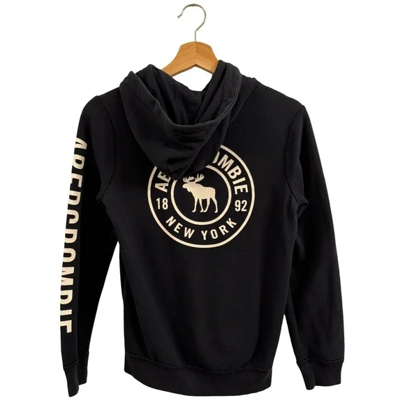 Abercrombie Kids Dark Blue Hoodie - Picture 2 of 3